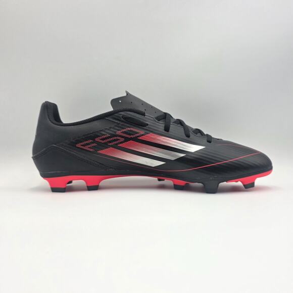 Adidas F50 Club Firm Ground MG Men\'s Size 11.5 Soccer Cleats IE1246 Black Red main image 14